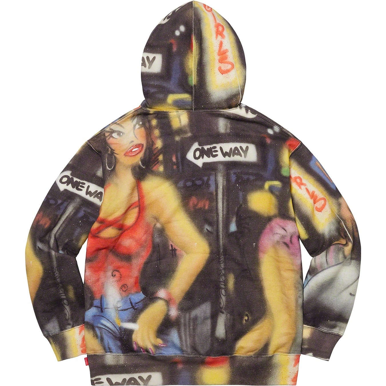 Lady Pink/Supreme Hooded Sweatshirt view 4